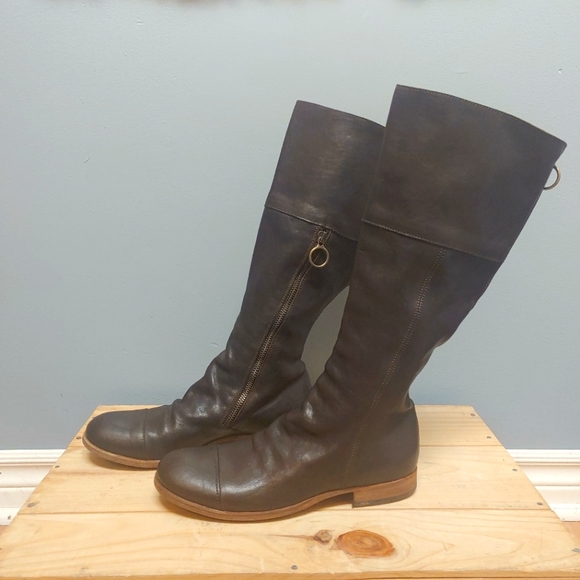 Fiorentini + Baker brown leather riding boots size 6 (36EU) - Picture 4 of 13